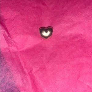 REAL gold heart Pandora charm